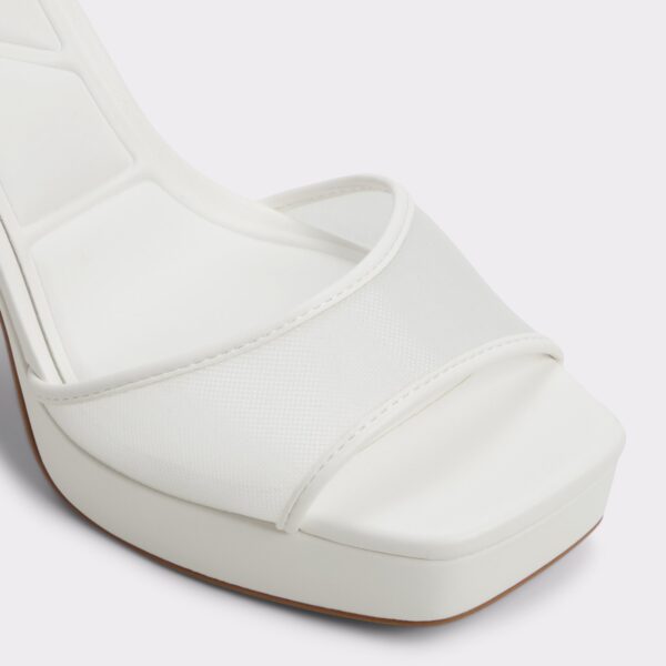 Chicglimmer Other White Women's Platform Sandals - 画像 (6)
