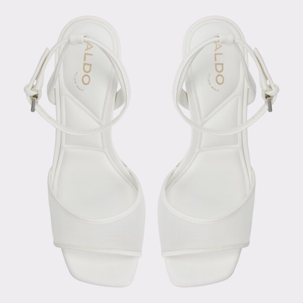 Chicglimmer Other White Women's Platform Sandals - 画像 (7)