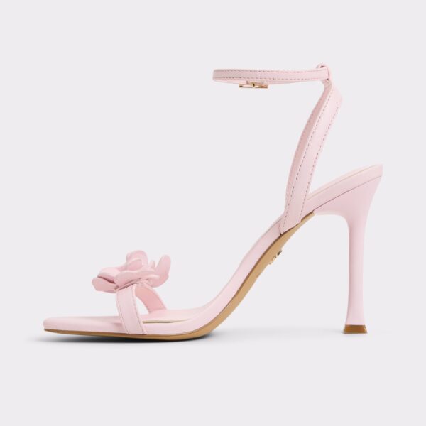 Daisylily Light Pink Women's Heeled Sandals - 画像 (4)
