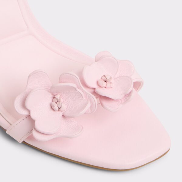 Daisylily Light Pink Women's Heeled Sandals - 画像 (6)