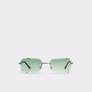 Kaaolle Silver Men's Rectangle