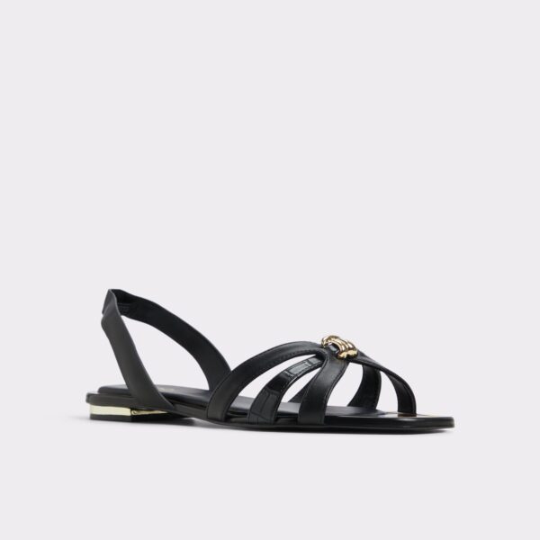 Marassita Black Women's Slingbacks - 画像 (4)