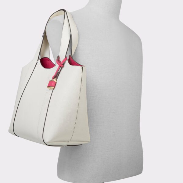 Rowsleyyx White Women's Tote & Satchel bags - 画像 (4)